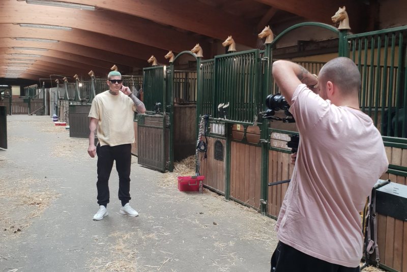 Blog / Natáčanie klipu rapera Vladisa v našom Areáli Rozálka  - foto