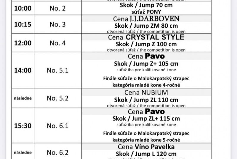 Kalendár pretekov / 2023 ROZÁLKA CUP o Malokarpatský strapec  - foto