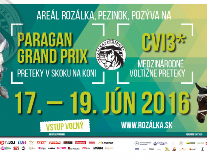 PARAGAN GRAND PRIX (parkúrové preteky) & CVI3* (medzinárodné vol