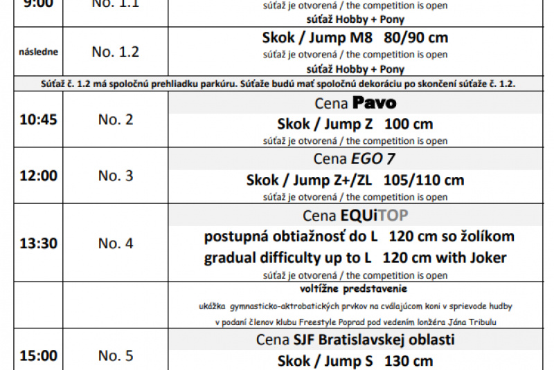 Kalendár pretekov / Halové Mikulášske preteky - Rozálka - foto