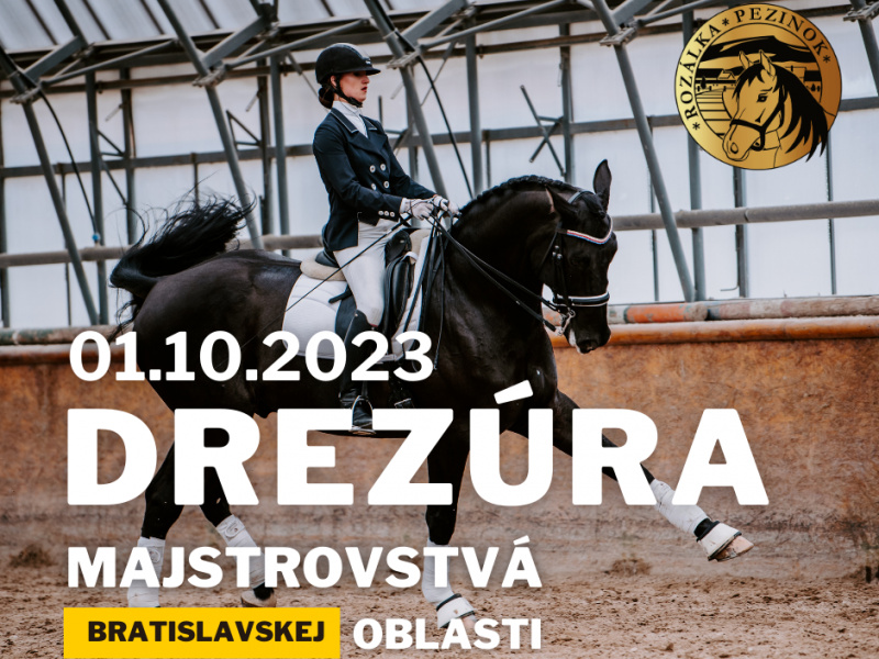 Majstrovstvá bratislavskej oblasti v drezúre 2023