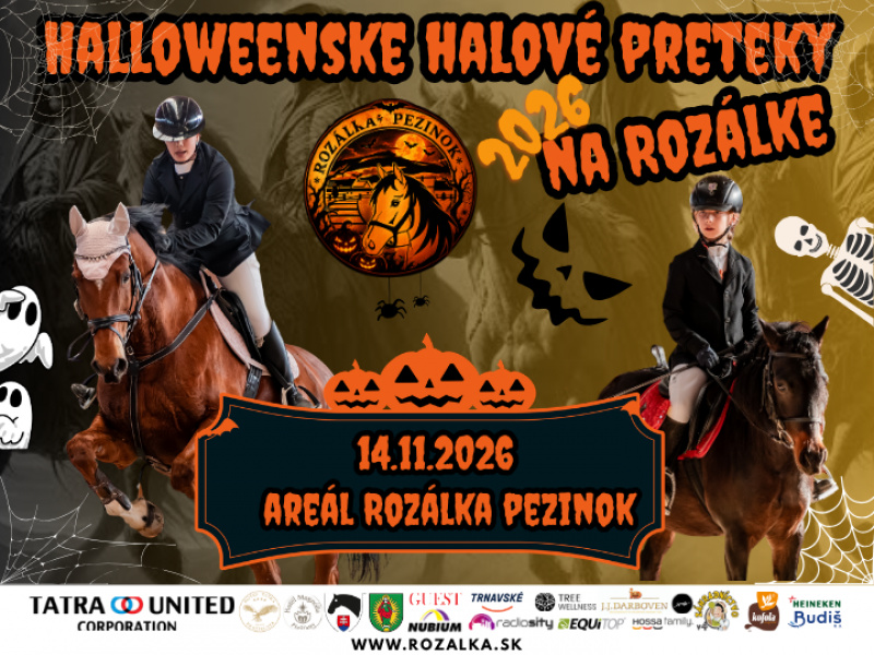Halloweenske halové preteky 2026
