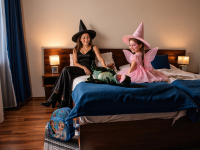 Halloweensky rodinný pobyt na Rozálke 
